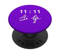 11:11 Ai: Vida = I Vida - El Camino a la Maestría PopSockets PopGrip Adhesivo