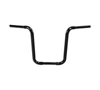 11 "15.16" 17 "Rise 1-1/4" Manillar de Colgador de Mono Compatible con Varias Bicicletas, Incluidas Las Modelos Road King Sportster(Black 15 Inch Rise)