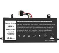 11,4 V, 32 W/2-cell 1WND8 - Batería portátil compatible con Dell 1WND8 J0PGR JOPGR 0RDYCT Latitude 12 5285 5290 2-in-1 Series
