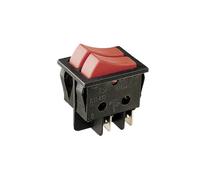 11.410.i/n interruptor unipolar doble tecla cuerpo y teclas color negr
