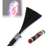 11.4in Light Painting Brushes, Light Brush Starter Kit, 0.25mm Ultra-Fine Black Optical Fiber, 12 Colors, Brightness 1300 Lumens, for Photography Lens Prop, Long Exposure Shooting