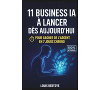 11 business IA à lancer dès aujourd'hui: pour gagner de l'argent en 7 jours chrono