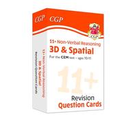 11+ CEM Revision Question Cards: Non-Verbal Reasoning 3D & Spatial - Ages 10-11 (CGP CEM 11+ Ages 10-11)