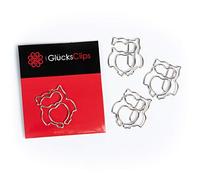 11 clips de papel con diseño de búho, como decoración o marcapáginas, clips de papel, clips para cartas o marcadores, para oficina o casa, C026