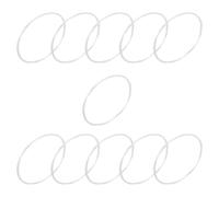 11 cuerdas OUD Práctica profesional resistente a la corrosión Placa de plata de nylon transparente aleación de cobre herida de nailon transparente plateado aleación de cobre herida