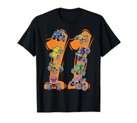 11 Cumpleaños Monster Truck 11 Años Joven Salvaje Once Boy Camiseta