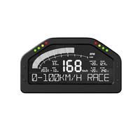 11 En 1 Rally 7 colores coche carrera tablero pantalla Digital medidor impermeable coche medidor Sensor completo Kit tacómetro DO926