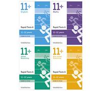 11+ English, Maths, Non-verbal Reasoning, Verbal Reasoning: Rapid Tests Bundle for GL and CEM: Year 6-7, Ages 11-12