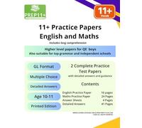 11+ GL Practice Papers - Maths and English - QE Boys (11+ GL Practice Papers series)