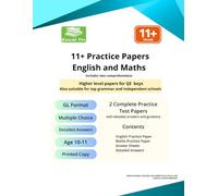 11+ GL Practice Papers - Maths and English - QE Boys Pack 2 (11+ GL Practice Papers series)