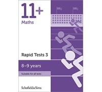 11+ Maths Rapid Tests Book 3 for GL and CEM: Year 4, Ages 8-9