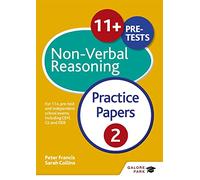 11+ Non-Verbal Reasoning Practice Papers 2: For 11+, pre-test and independent school exams including CEM, GL and ISEB