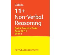 Collins – 11+ Razonamiento no verbal Edad 10-11 (Año 6) Libro 1 – Tests GL Assessment 2025