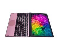 11 "Pantalla Táctil 2 en 1 Laptop, Laptop Convertible Flip, 8 GB DDR4, 256GB SSD, Diseño de Flip de 360 Grados, Teclado de Retroiluminación, (Oro Rosado)