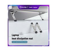 -11 pezzi Mini soporte para computadora portátil Soporte de escritura invisible para piastra di raffreddamento