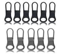 11 piezas cremallera cremallera para cremallera colgante universal metal cremallera conjunto de reparación para ropa maletas mochilas