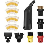 11 Piezas de Cabezales de Cepillo Para Aspiradoras a Vapor Compatibles Con Aspiradoras a Vapor Karcher SC1 SC2 SC3 SC4 SC5 SC7 CTK10