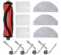 11 piezas de repuesto para aspiradora Roborock Q7 M5 / M5+ L5, accesorios, cepillo lateral principal, filtro, mopa y paño.
