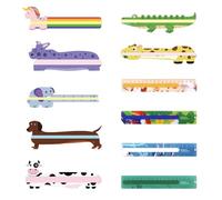 11 Piezas Guiadas Lectura De Marcadores, Marcadores Creativos De Dibujos Animados, Marcadores Interesantes, Marcadores Para Niños, Accesorios De Lectura.