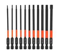 11 Piezas Hexes Magnéticos Juego De Broca De Destornillador Acero Aleación 100 Mm Largo Para Carpintería Y Reparación Con Precisiones TIMENTES TORNILLA