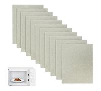 11 piezas placas de mica para microondas universales, placa mica microondas, mica microondas, 15 x 12 cm, protección y repuestos de alta calidad para microondas, para microondas y horno