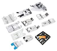 11 Piezas Prensatelas para Maquina de Coser, Kit Prensatelas Universales Accesorios de Costura Pie Prensatelas, Juego de Prensatelas - Pie de Maquina de Coser para Hogar & DIY