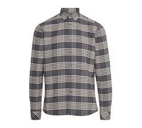 11 Project Phineas - Camisa para hombre con cuello Kent de algodón 100 %, Peyote (141106), XL