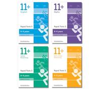 11+ Rapid Tests Bundle - English, Maths, Verbal & Non-verbal Reasoning for GL and Other Test Providers: Year 4 (Ages 8-9)