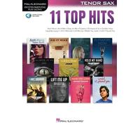 11 Top Hits for Tenor Sax (Tapa blanda) (Importación USA)