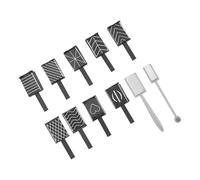 11 unidades de palillos magnéticos de ojo de gato, diseño de uñas 3D, pulidor, placa magnética, herramientas de arte de uñas DIY