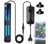 11 W Acuario UV Esterilizador de luz, Acuario UV Clarificador con temporizador, aclarador de algas de acuario, agua de jardín, purificador de agua con luz UV, desinfección de luz UV para peceras