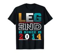 11 Years Old Legend Since 2014 11th Birthday Gifts 11 Bday Camiseta