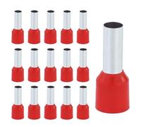 110 casquillos de cable de 10 mm², juego de férulas de cable aislados para conexión de cables (10 mm² x 12 mm)