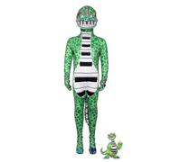 (110) Disfraz de Poppy Playtime para niños y adultos - Mono de Pianosaurus para fiestas de disfraces