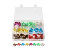 110 piezas 7.5A 10A 15A 20A 25A 30A 35A 40A ATC ATO Auto Car Truck Kit de fusibles hoja regular
