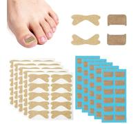110 Piezas Parche Corrector De Uñas De Los Pies Parches Correctores De Uñas Encarnadas Transpirables Sin Dolor Parches Fungal Nail Patches Para Protege Las Uñas De Los Pies Pedicura