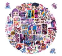 110 Piezas s Cantante Pegatina, Impermeables Pegatinas, Pegatinas, Sticker Merch, Pegatina Anime, para Snowboard, Motocicleta, Guitarra Botella de Agua, Cuaderno