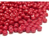 1100 cuentas de cristal de 4 mm, 6/0, perlas de pony transparentes, mini perlas para niños, color burdeos opacos