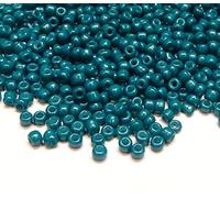 1100 cuentas de cristal de 4 mm, 6/0, perlas de pony transparentes, mini perlas redondas (zafiro indio opaco)