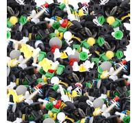 1100 Piezas Clips Remaches Plástico Coche Clips Remaches de Plástico Cierre, aleatoria mezclando los clips del coche universal Fender parachoques plástico Menaje Auto Fastener Plastico Panel
