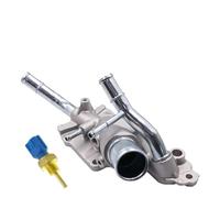 11060-ET00D Carcasa y sensor del termostato del refrigerante del motor 22630-0M200 / Ajuste for Nissan Sentra 2.0L MT Base 2007-12 Versa 1.8L Sedan(2 PCS)