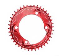 110BCD Plato 40T-58T 3 mm de desplazamiento estrecho de dientes anchos | Desplazamiento interior de 3 mm, corrige la cadena, reduce el roce del marco, se adapta a bicicletas de carretera de grava y