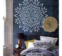 110cm Huge Giant Mandala Indian Arabic Ethnic Round Plantillas Plantillas Para Paredes Plantilla De Muebles Grandes Pintar Grandes Plantillas De Mandala Pintar Patrones De Pisos De Baldosas