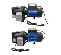 110V Well Water Pump With A Pressure Switch suitable For Home Water Supply, Agricultural Irrigation 0.75HP/1HP(US_0.75HP)