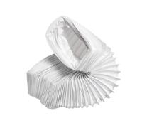 110x55mm Conducto de Aire Flexible para Campana Extractora, Aire Acondicionado, Extractor, Secadora - Manguera de Escape de 3m - Conductos de Ventilación - PVC