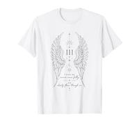 111 Intuición ala de Ángel Numerología Crecimiento Afirmación Camiseta