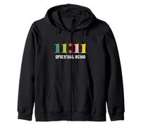 1111 Ser Espiritual Ser Manifiesto Número Once Sudadera con Capucha