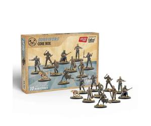 111841 Fallout Wasteland Survivors Set De Plástico Core