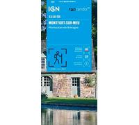 1118SB Montfort sur Meu: 1:25000 (Série Bleue)