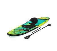 BESTWAY Tabla de Paddle Surf Hindhable Convertible en Kayak Kit con Accesorios Hydro-Force Freesoul Tech 340x89x15 cm Multicolor